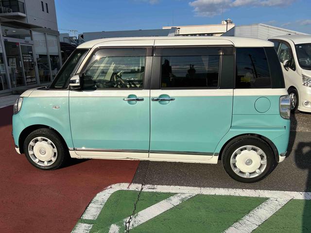 ムーヴキャンバスＧメイクアップ　ＳＡIII衝突回避支援ブレーキ・キーフリー・ナビ・全周囲カメラ・両側パワースライドドア・ＬＥＤヘッドランプ・ＥＴＣ・電動格納ミラー・パワーウィンドウ・オートエアコン・ドライブレコーダー・（千葉県）の中古車