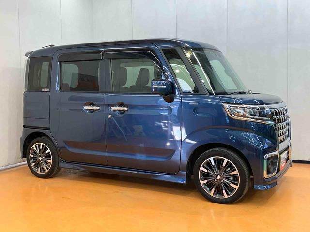 スペーシアカスタムハイブリッドＸＳナビ／ＢＴ／ＴＶ／ＤＩＳＣ／全周囲カメラ／ステアスイッチ　前後ドラレコ　ＥＴＣ　両側パワスラ　ＬＥＤヘッド＆フォグ　１５インチアルミ　スマートキー　運転席シートヒーター　リヤサーキュレーター　クルコン（千葉県）の中古車