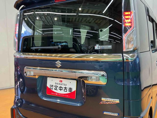 スペーシアカスタムハイブリッドＸＳナビ／ＢＴ／ＴＶ／ＤＩＳＣ／全周囲カメラ／ステアスイッチ　前後ドラレコ　ＥＴＣ　両側パワスラ　ＬＥＤヘッド＆フォグ　１５インチアルミ　スマートキー　運転席シートヒーター　リヤサーキュレーター　クルコン（千葉県）の中古車