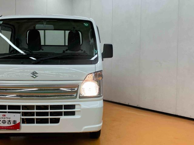 キャリイトラックＫＣエアコン・パワステ４ＷＤ　横滑り防止装置　マニュアルレベリング機能付ハロゲンヘッドライト　オートライト　スピーカー一体型ラジオチューナー　運転席シートバックポケット　ゲートプロテクター　灰皿型小物入れ（千葉県）の中古車