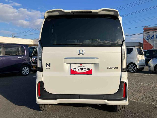 N−BOXカスタムターボナビ/BT/TV/DISC/全周囲カメラ/ステアリングスイッチ 前後ドラレコ ETC 両側パワスラ LEDヘッドライト 15インチアルミ スマートキー シートヒーター クルコン 衝突被害軽減ブレーキ(千葉県)の中古車