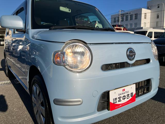 ミラココアココアＬＣＤ／ラジオ　ＥＴＣ　アイドリングストップ　キーレスエントリー　盗難防止アラーム　シートリフター　チルトステアリング　スペアタイヤ　足踏み式パーキングブレーキ　電動格納ドアミラー　マニュアルエアコン（千葉県）の中古車