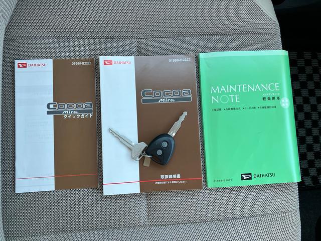 ミラココアココアＬＣＤ／ラジオ　ＥＴＣ　アイドリングストップ　キーレスエントリー　盗難防止アラーム　シートリフター　チルトステアリング　スペアタイヤ　足踏み式パーキングブレーキ　電動格納ドアミラー　マニュアルエアコン（千葉県）の中古車