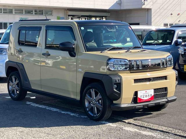 タフトＧターボターボ　ナビ／ＴＶ／ＤＶＤ／ＢＴ／ＵＳＢ　Ｂカメラ　前後ドラレコ　ガラスルーフ　ルーフレール　ＬＥＤヘッドランプ　オートライト　コーナーセンサー　シートヒーター　電動駐車ブレーキ　キーフリー　アルミ（千葉県）の中古車