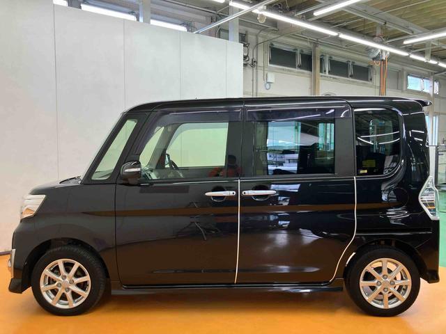 タントカスタムＸフルセグナビ　左側電動スライドドア　横滑り防止装置　アイドリングストップ　プッシュエンジンスタート　キーフリーシステム　バニティーミラー付き左右サンバイザー　運転席シートバックポケット（千葉県）の中古車