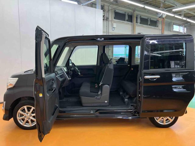 タントカスタムＸフルセグナビ　左側電動スライドドア　横滑り防止装置　アイドリングストップ　プッシュエンジンスタート　キーフリーシステム　バニティーミラー付き左右サンバイザー　運転席シートバックポケット（千葉県）の中古車