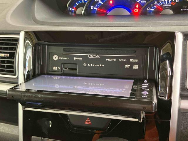 タントカスタムＸフルセグナビ　左側電動スライドドア　横滑り防止装置　アイドリングストップ　プッシュエンジンスタート　キーフリーシステム　バニティーミラー付き左右サンバイザー　運転席シートバックポケット（千葉県）の中古車