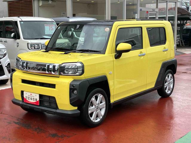 タフトＧ電動パーキングブレーキ・スカイルーフ・ＣＤ／ラジオチューナー・コーナーセンサー・ＬＥＤヘッドライト・オートライト・プッシュボタンエンジンスタート・サイドエアバッグ・オートエアコン・衝突回避支援ブレーキ（千葉県）の中古車