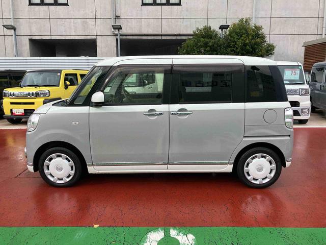 ムーヴキャンバスＧメイクアップリミテッド　ＳＡIII純正７型ワイドナビゲーション・パノラマ（全周囲）モニター・ドライブレコーダー・両側パワースライドドア・オートライト・ＬＥＤヘッドライト・オートエアコン・プッシュボタンエンジンスタート（千葉県）の中古車