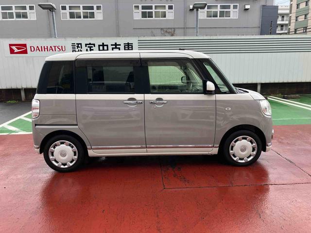 ムーヴキャンバスＧメイクアップリミテッド　ＳＡIII純正７型ワイドナビゲーション・パノラマ（全周囲）モニター・ドライブレコーダー・両側パワースライドドア・オートライト・ＬＥＤヘッドライト・オートエアコン・プッシュボタンエンジンスタート（千葉県）の中古車