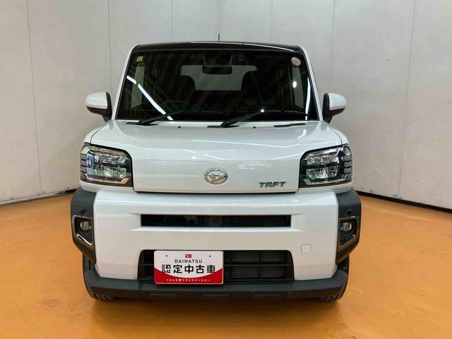 タフトＧターボ　４ＷＤバックカメラ連動フルセグナビ　ＵＳＢ接続　ブルートゥース対応　フロント．リヤドライブレコーダー連動　ＴＶナビキット　ＥＴＣ　バックドアスポイラー　セキュリティアラーム　アダプティブクルーズコントロール（千葉県）の中古車