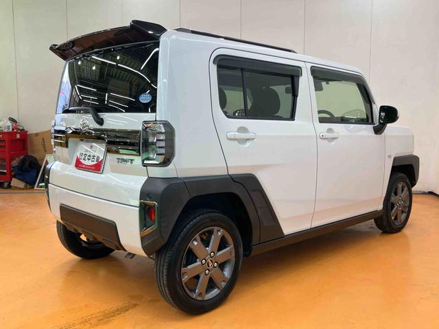 タフトＧターボ　４ＷＤバックカメラ連動フルセグナビ　ＵＳＢ接続　ブルートゥース対応　フロント．リヤドライブレコーダー連動　ＴＶナビキット　ＥＴＣ　バックドアスポイラー　セキュリティアラーム　アダプティブクルーズコントロール（千葉県）の中古車