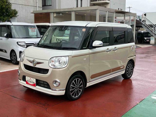 ムーヴキャンバスＧブラックインテリアリミテッド　ＳＡIII純正８インチナビゲーション・パノラマ（全周囲）モニター・ＥＴＣ・ドライブレコーダー・ＬＥＤヘッドライト・キーフリー・両側電動スライドドア・オートライト・サイドエアバッグ・衝突回避支援ブレーキ（千葉県）の中古車