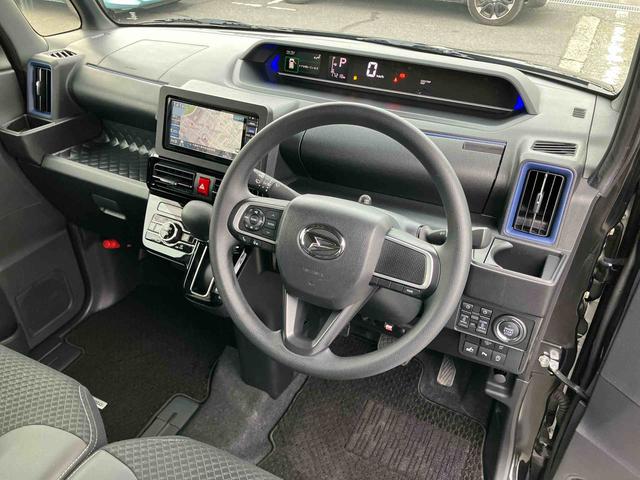 タントカスタムXスタイルセレクションナビ/TV/DVD/BT/USB Bカメラ 前後ドラレコ ETC 両側Pスライド LEDヘッドライト オートライト オートハイビーム コ−ナ−センサー シートヒーター キーフリー 革巻きステア アルミ(千葉県)の中古車