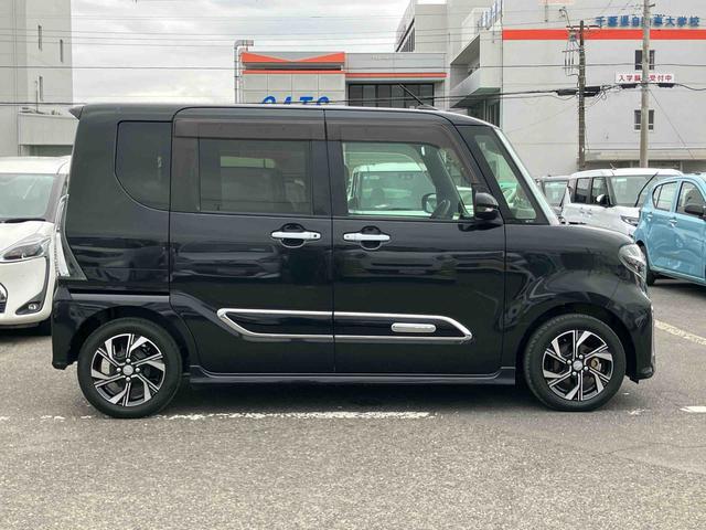 タントカスタムXスタイルセレクションナビ/TV/DVD/BT/USB Bカメラ 前後ドラレコ ETC 両側Pスライド LEDヘッドライト オートライト オートハイビーム コ−ナ−センサー シートヒーター キーフリー 革巻きステア アルミ(千葉県)の中古車