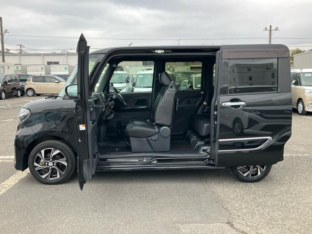 タントカスタムXスタイルセレクションナビ/TV/DVD/BT/USB Bカメラ 前後ドラレコ ETC 両側Pスライド LEDヘッドライト オートライト オートハイビーム コ−ナ−センサー シートヒーター キーフリー 革巻きステア アルミ(千葉県)の中古車