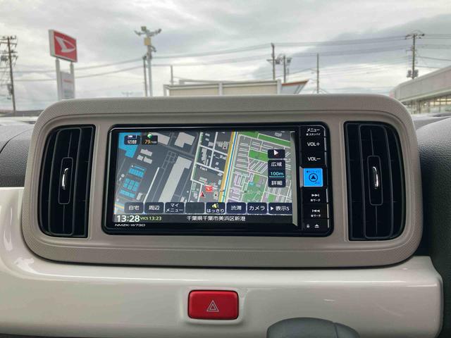 ミラトコットＧ　ＳＡIIIナビ／ＴＶ／ＢＴ／ＤＶＤ／ＵＳＢ　全周囲カメラ　前後ドラレコ　ＬＥＤヘッドライト　オートライト　オートハイビーム　スマアシ　コーナーセンサー　シートヒーター　足踏み式駐車ブレーキ　キーフリー　ステリモ（千葉県）の中古車