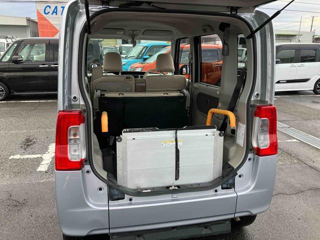タントスローパーＬ　リヤシート付き福祉車両　リモコン付き車いす用電動ウインチ　ＣＤチューナー　スライドドア　電動格納ドアミラー　キーレスエントリー　プライバシーガラス　スライドドアサンシェード　横滑り防止装置　アイドリングストップ（千葉県）の中古車