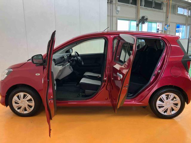 ミライースX SAIIICDラジオチューナー AUX接続 前後コーナーセンサー オートハイビーム LEDヘッドライト 前後コーナーセンサー キーレスエントリー バニティーミラー付き左右サンバイザー ショッピングフック(千葉県)の中古車