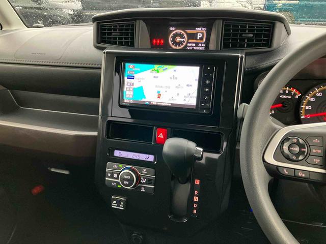 トールＧターボターボ　ナビ／ＴＶ／ＤＶＤ／ＢＴ／ＵＳＢ　Ｂカメラ　ＥＴＣ　ＬＥＤヘッドライト　オートライト　オートハイビーム　両電スライド　スマアシ　コーナーセンサー　足踏み式駐車ブレーキ　キーフリー　盗難防止警報（千葉県）の中古車