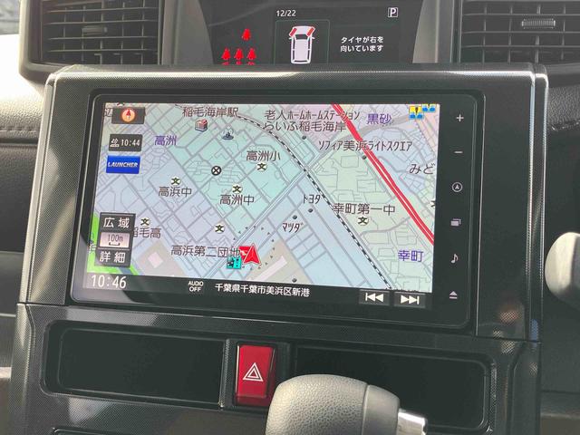 トールＧ９型ナビ／ＴＶ／ＢＴ／ＤＶＤ／ＵＳＢ　Ｂカメラ　ＬＥＤヘッドライト　オートライト　オートハイビーム　スマアシ　コーナーセンサー　キーフリーシステム　ステアリングリモコン　シートリフター　オートエアコン（千葉県）の中古車