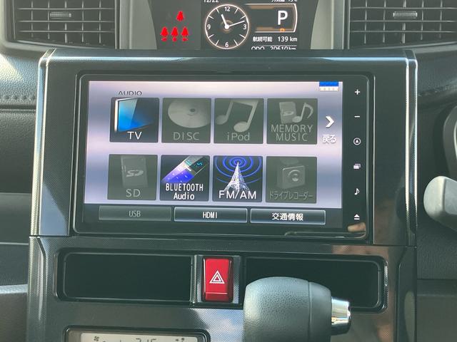 トールＧ９型ナビ／ＴＶ／ＢＴ／ＤＶＤ／ＵＳＢ　Ｂカメラ　ＬＥＤヘッドライト　オートライト　オートハイビーム　スマアシ　コーナーセンサー　キーフリーシステム　ステアリングリモコン　シートリフター　オートエアコン（千葉県）の中古車