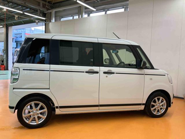 ムーヴキャンバスＧブラックアクセントＶＳ　ＳＡIIIパノラマカメラ連動８インチフルセグナビ　ＵＳＢ接続　ＨＤＭＩ接続　ブルートゥース対応　フロント．リヤドライブレコーダー連動　ＴＶナビキット　ＥＴＣ　ウインドシールドディアイサー　運転席シートヒーター（千葉県）の中古車