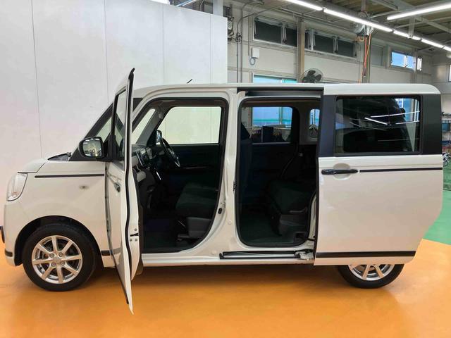 ムーヴキャンバスＧブラックアクセントＶＳ　ＳＡIIIパノラマカメラ連動８インチフルセグナビ　ＵＳＢ接続　ＨＤＭＩ接続　ブルートゥース対応　フロント．リヤドライブレコーダー連動　ＴＶナビキット　ＥＴＣ　ウインドシールドディアイサー　運転席シートヒーター（千葉県）の中古車