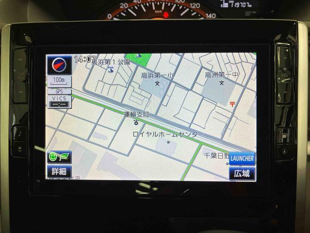 タントＸターボ　ＳＡバックカメラ連動８インチフルセグナビ　ＵＳＢ接続　ＨＤＭＩ接続　ＴＶナビキット　ＥＴＣ　衝突被害軽減ブレーキ　横滑り防止装置　アイドリングストップ　左側電動スライドドア　運転席シートバックポケット（千葉県）の中古車