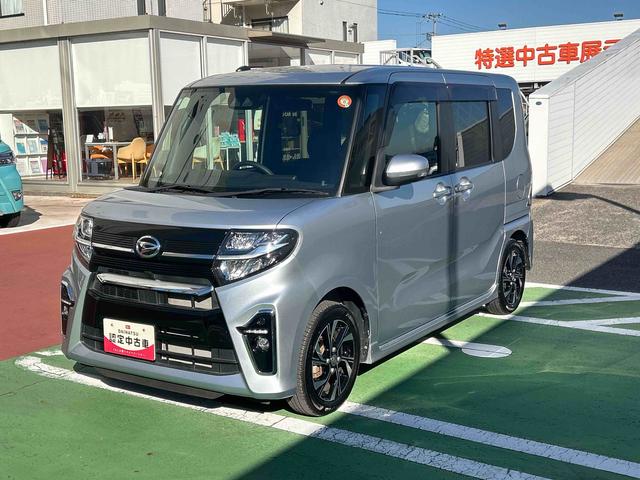 タントカスタムＸ純正７インチナビゲーション・バックカメラ・ＬＥＤヘッドライト・フォグランプ・コーナーセンサー・両側電動スライドドア・アルミホイール・ステアリングスイッチ・オートライト・衝突回避支援ブレーキ（千葉県）の中古車