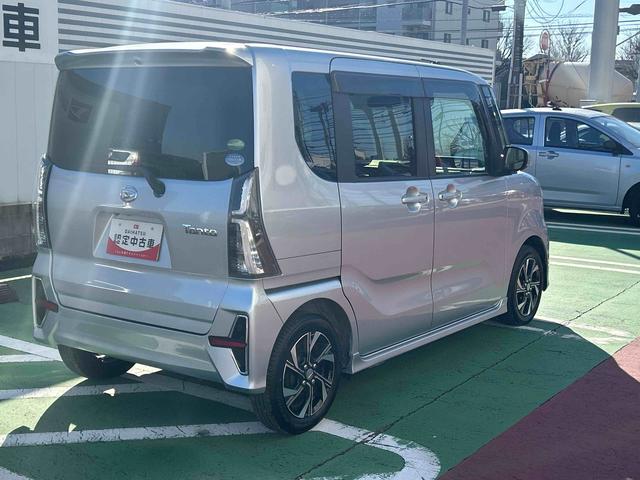 タントカスタムＸ純正７インチナビゲーション・バックカメラ・ＬＥＤヘッドライト・フォグランプ・コーナーセンサー・両側電動スライドドア・アルミホイール・ステアリングスイッチ・オートライト・衝突回避支援ブレーキ（千葉県）の中古車