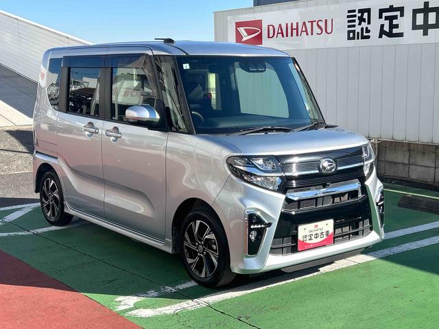 タントカスタムＸ純正７インチナビゲーション・バックカメラ・ＬＥＤヘッドライト・フォグランプ・コーナーセンサー・両側電動スライドドア・アルミホイール・ステアリングスイッチ・オートライト・衝突回避支援ブレーキ（千葉県）の中古車