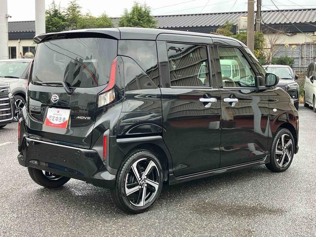 ムーヴRSターボエンジン 両側電動スライドドア 15インチアルミホイール LEDヘッドライト&フォグランプ バックカメラ プッシュボタンスターター 電動駐車ブレーキ オート格納ドアミラー 衝突被害軽減ブレーキ(千葉県)の中古車