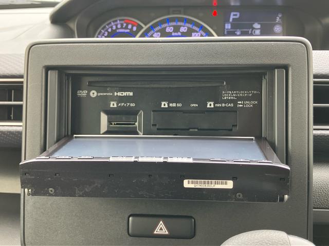 フレアハイブリッドXSハイブリッド ナビ/TV/DVD/BT/USB バックカメラ 運転席シートヒーター LEDヘッドライト オートライト ヘッドアップディスプレイ 革巻ステアリング スマートキー 盗難防止アラーム アルミ(千葉県)の中古車