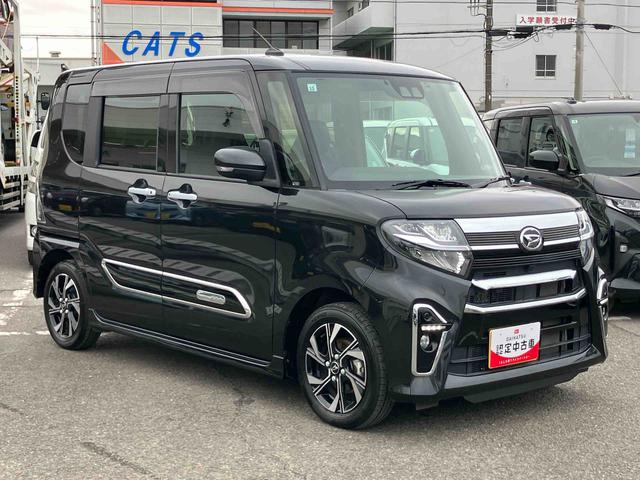 タントカスタムＸスタイルセレクションナビ／ＴＶ／ＤＶＤ／ＢＴ／ＵＳＢ　Ｂカメラ　前後ドラレコ　ＥＴＣ　両側Ｐスライド　ＬＥＤヘッドライト　オートライト　オートハイビーム　スマアシ　前後コ−ナ−センサー　シートヒーター　キーフリー　アルミ（千葉県）の中古車