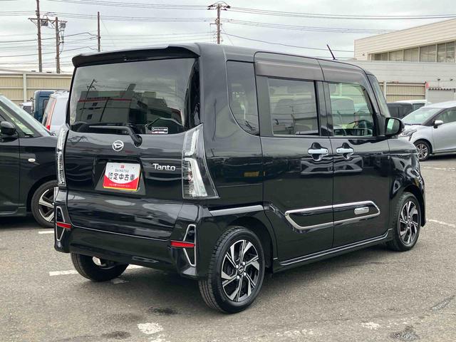 タントカスタムＸスタイルセレクションナビ／ＴＶ／ＤＶＤ／ＢＴ／ＵＳＢ　Ｂカメラ　前後ドラレコ　ＥＴＣ　両側Ｐスライド　ＬＥＤヘッドライト　オートライト　オートハイビーム　スマアシ　前後コ−ナ−センサー　シートヒーター　キーフリー　アルミ（千葉県）の中古車