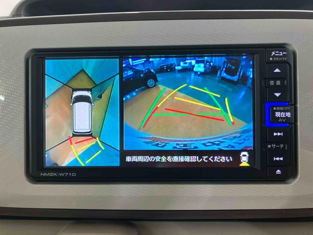 ムーヴキャンバスＧメイクアップリミテッド　ＳＡIIIパノラマカメラ連動フルセグナビ　ＵＳＢ接続　ブルートゥース対応　フロント．リヤドライブレコーダー連動　ＥＴＣ　専用ルーフキャリヤ　置きラクボックス　バニティーミラー付き左右サンバイザー（千葉県）の中古車