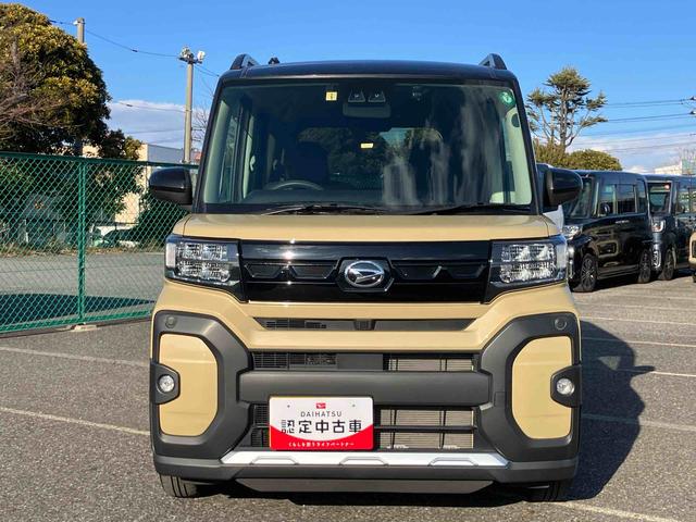 タントファンクロスナビ／ＢＴ／ＴＶ／ＤＩＳＣ／Ｂカメラ／ステアスイッチ　前方ドラレコ　ＥＴＣ　ルーフレール　両側パワスラ　１４インチアルミ　ＬＥＤヘッド＆フォグ　シートヒーター　電動駐車ブレーキ　衝突被害軽減ブレーキ（千葉県）の中古車