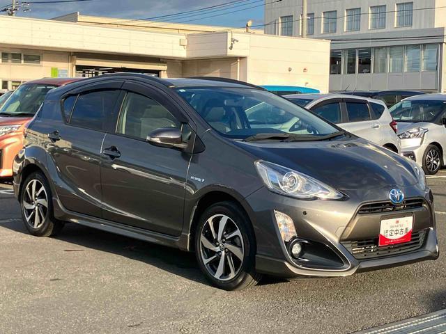 アクアＸ−アーバンナビ／ワンセグ／ＣＤ／ＡＵＸ／ＢＴ　ＥＴＣ　ルーフレール　前後コーナーセンサー　ＬＥＤヘッドライト　オートライト　ＬＥＤフォグランプ　スペアタイヤ　アルミ　革ステアリング　キーフリー　オートエアコン（千葉県）の中古車