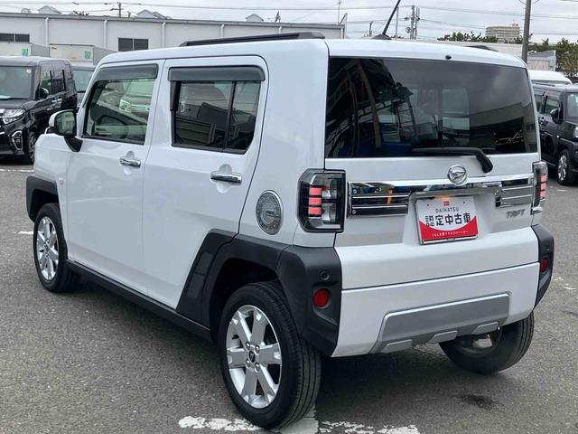 タフトGターボ クロムベンチャーターボ ガラスルーフ ルーフレール 9型ナビ/TV/DVD/BT/USB Bカメラ ETC 前後ドラレコ LEDヘッドランプ オートライト オートハイビーム コ−ナ−センサー 電動駐車ブレーキ アルミ(千葉県)の中古車