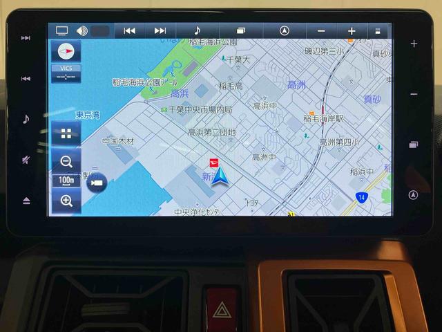 タフトGバックカメラ連動9インチフルセグナビ USB接続 ブルートゥース対応 HDMI接続 フロント.リヤドライブレコーダー連動 ETC スカイフィールトップ ホールド機能付き電動パーキングブレーキ(千葉県)の中古車