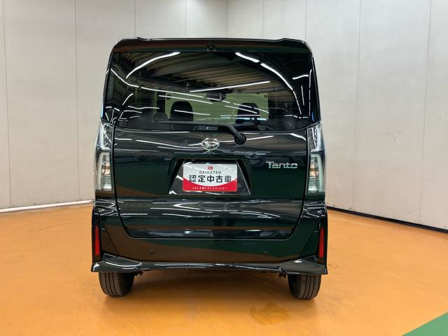 タントカスタムＲＳ衝突回避支援システム　横滑り防止装置　ホールド機能付き電動パーキングブレーキ　前席シートヒーター　オートライト　オートハイビーム　バニティーミラー付き左右サンバイザー　前後コーナーセンサー（千葉県）の中古車