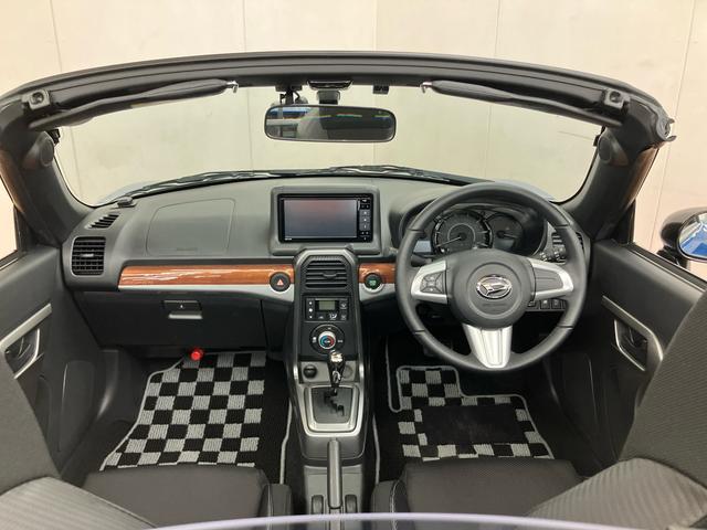 コペンローブバックカメラ連動フルセグナビ USB接続 ブルートゥース対応 フロントドライブレコーダー連動 TVナビキット 2席シートヒーター 横滑り防止装置 アイドリングストップ プッシュエンジンスタート(千葉県)の中古車