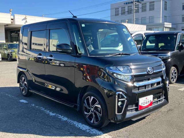 タントカスタムＸＣＤ／ＤＶＤ／ＢＴ／ＵＳＢ　バックカメラ　前後ドラレコ　ＥＴＣ　両側電動スライド　ＬＥＤヘッドライト　オートライト　オートハイビーム　スマアシ　前後コ−ナ−センサー　シートヒーター　キーフリー　アルミ（千葉県）の中古車