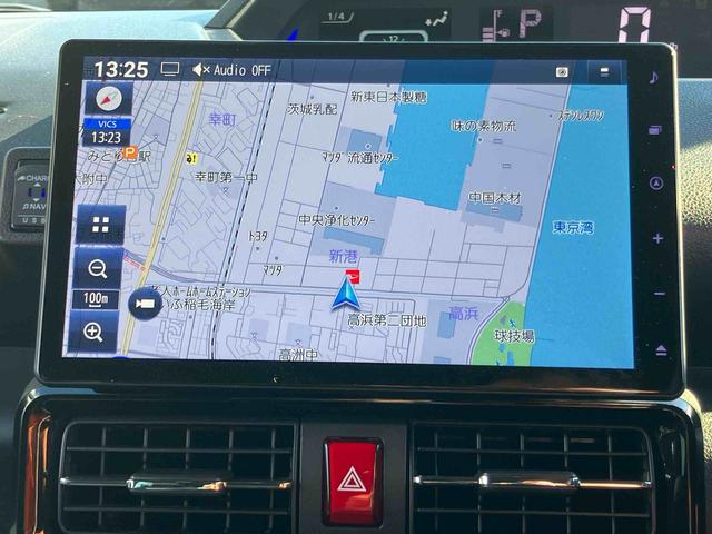タントカスタムＸパノラマカメラ連動１０インチフルセグナビ　ＵＳＢ接続　ブルートゥース対応　ＴＶナビキット　フロント．リヤドライブレコーダー連動　室内イルミネーションパック　ビルトインＥＴＣ　前席シートヒーター（千葉県）の中古車