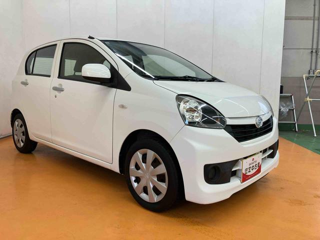 ミライースLCDラジオチューナー AUX接続 アイドリングストップ マニュアルレベリング機能付ハロゲンヘッドライト バニティーミラー付き左右サンバイザー トノカバー キーレスエントリー ショッピングフック(千葉県)の中古車