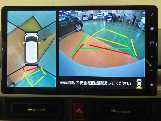 ムーヴキャンバスストライプスＧパノラマカメラ連動１０インチフルセグナビ　ＵＳＢ接続　ブルートゥース対応　ＴＶナビキット　フロント．リヤドライブレコーダー連動　ＥＴＣ　置きラクボックス　ホットカップホルダー　電動パーキングブレーキ（千葉県）の中古車