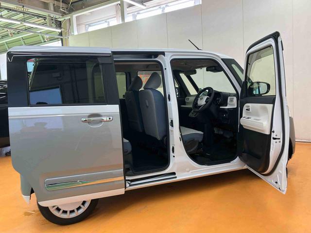 ムーヴキャンバスストライプスＧパノラマカメラ連動１０インチフルセグナビ　ＵＳＢ接続　ブルートゥース対応　ＴＶナビキット　フロント．リヤドライブレコーダー連動　ＥＴＣ　置きラクボックス　ホットカップホルダー　電動パーキングブレーキ（千葉県）の中古車