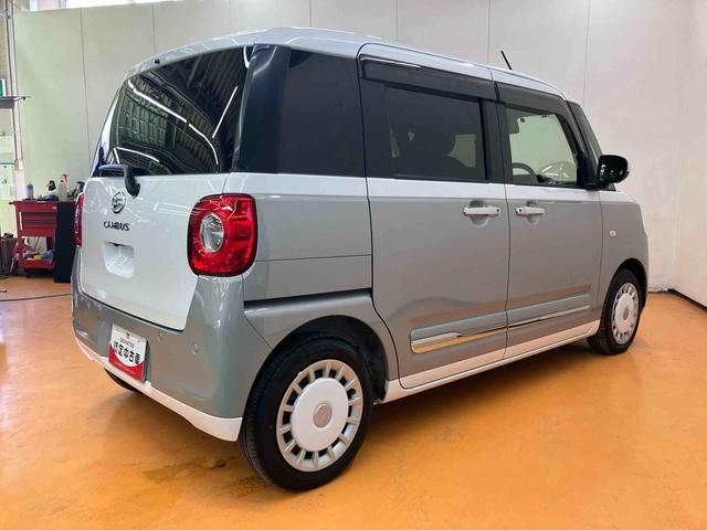 ムーヴキャンバスストライプスＧパノラマカメラ連動１０インチフルセグナビ　ＵＳＢ接続　ブルートゥース対応　ＴＶナビキット　フロント．リヤドライブレコーダー連動　ＥＴＣ　置きラクボックス　ホットカップホルダー　電動パーキングブレーキ（千葉県）の中古車