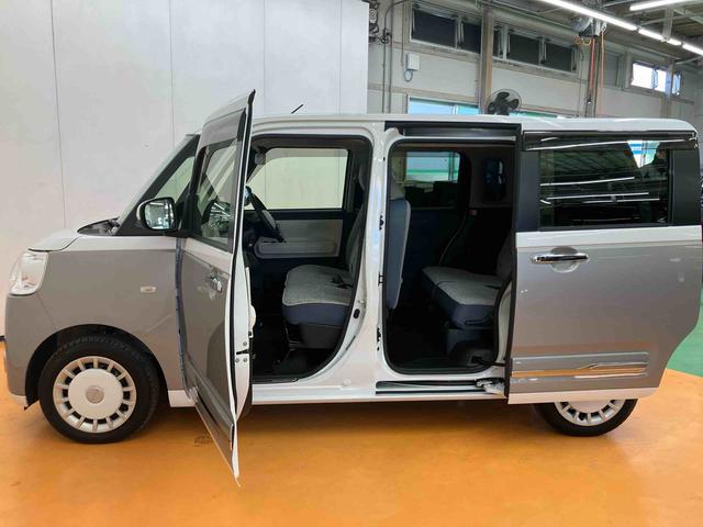 ムーヴキャンバスストライプスＧパノラマカメラ連動１０インチフルセグナビ　ＵＳＢ接続　ブルートゥース対応　ＴＶナビキット　フロント．リヤドライブレコーダー連動　ＥＴＣ　置きラクボックス　ホットカップホルダー　電動パーキングブレーキ（千葉県）の中古車